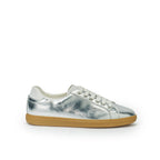 Low-Top Trainers - Silver - Women