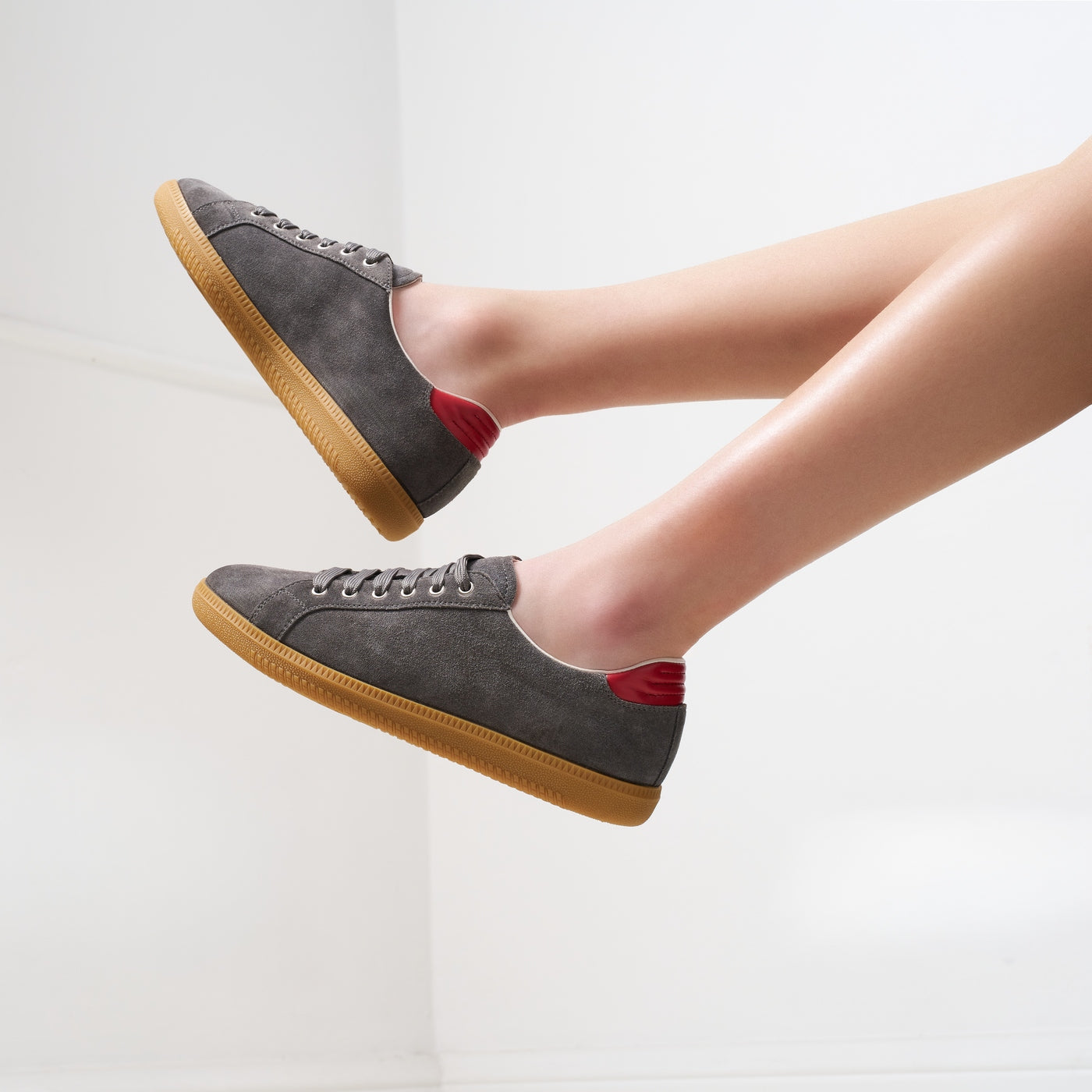 Baskets Basses - Gris - Femme