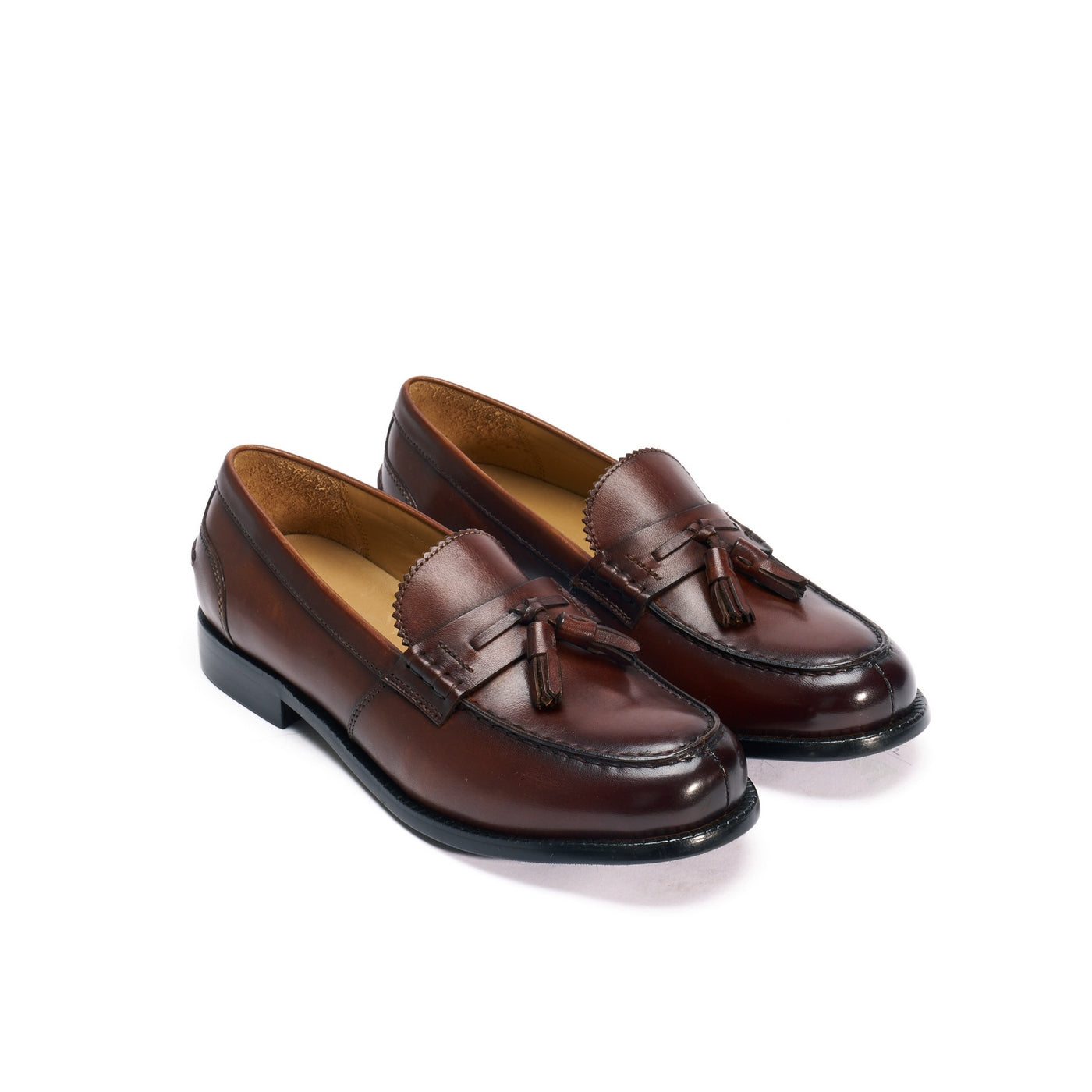 Mocassins À Pampilles - Marron - Femme