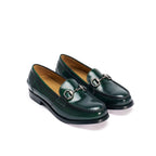 Mocassins À Mors - Vert - Femme