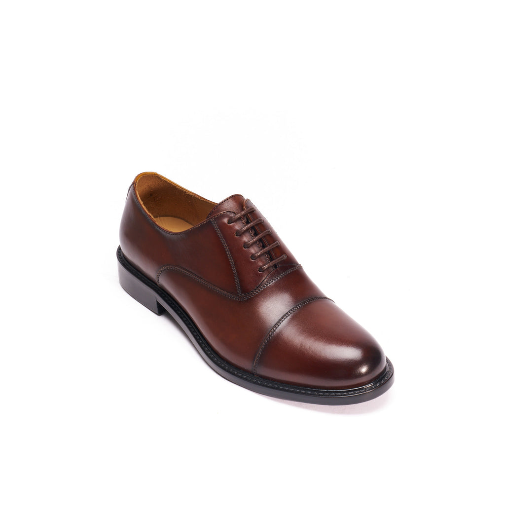 Richelieu Bout Droit - Marron - Femme