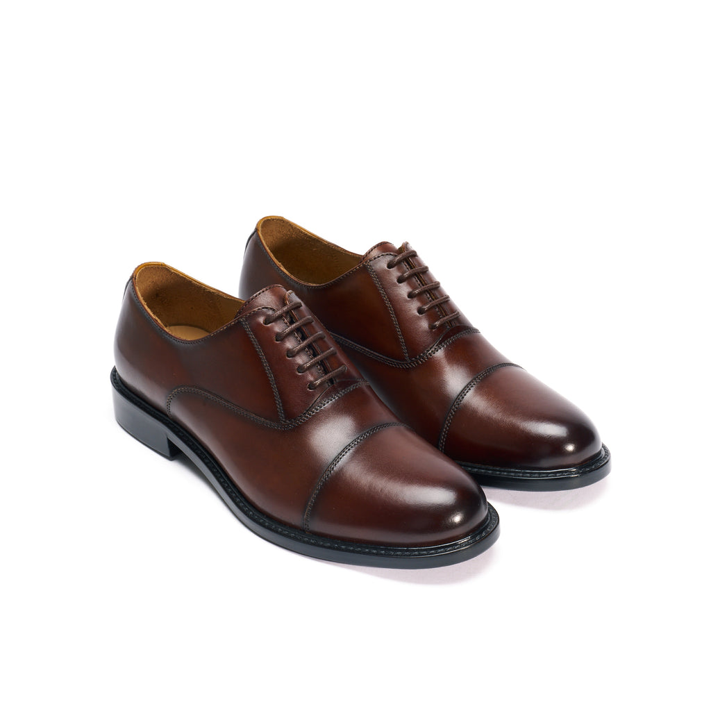 Richelieu Bout Droit - Marron - Femme