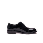 Richelieu Bout Droit - Verni Noir - Femme