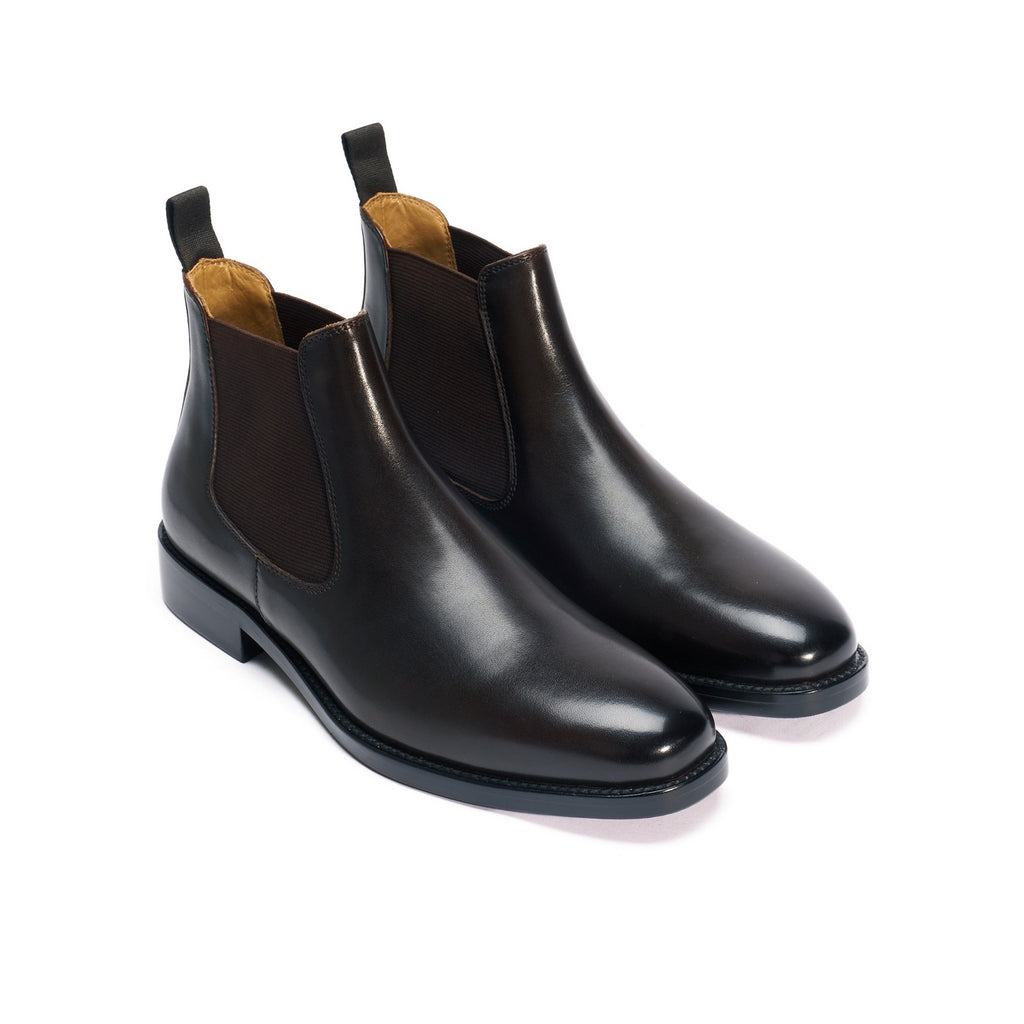 Boots Chelsea - Marron Foncé - Femme