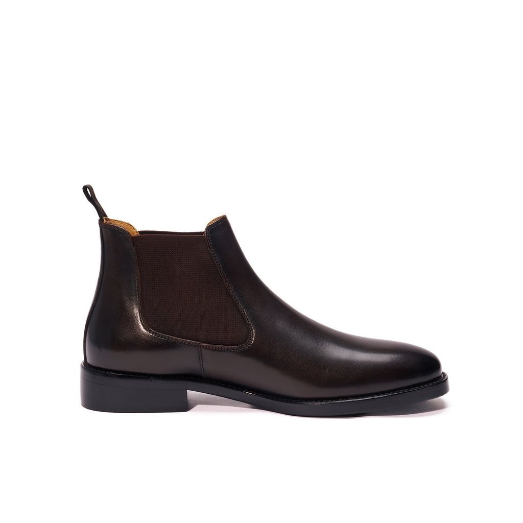 Boots Chelsea - Marron Foncé - Femme