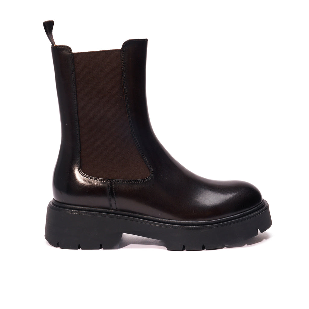 Stivaletti Chelsea - Marrone scuro - Donna