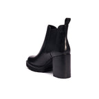 Botines Chelsea con tacón - Negro - Mujer