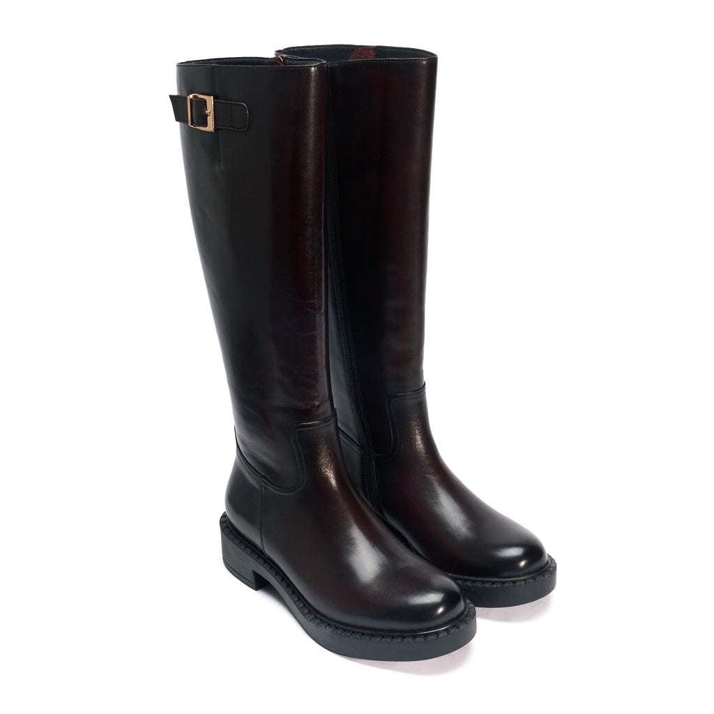Bottes Hauteur Genou - Noir - Femme