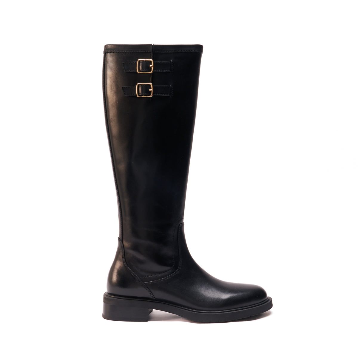Bottes Hauteur Genou - Marron Foncé - Femme