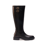Bottes Hauteur Genou - Bordeaux - Femme