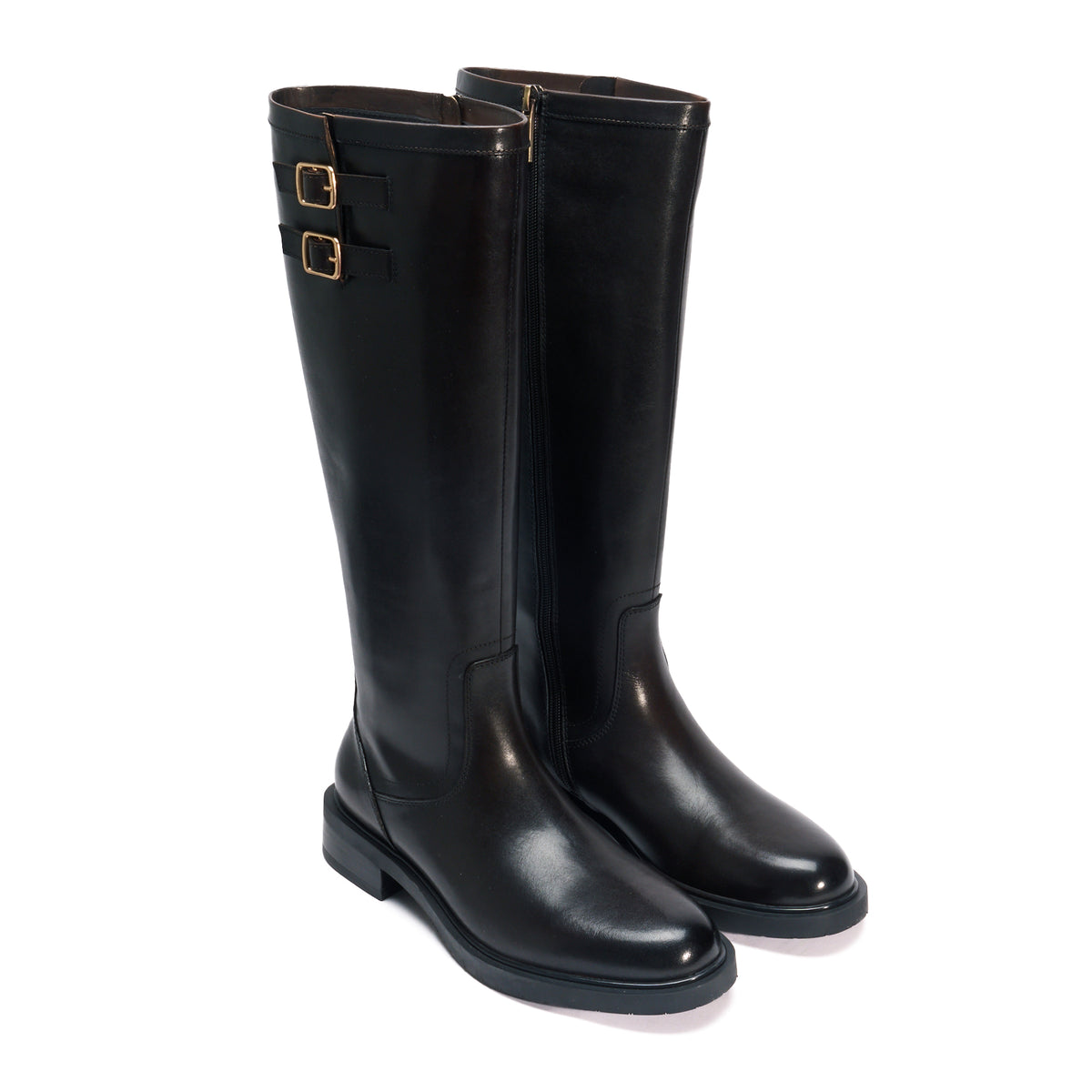 Bottes Hauteur Genou - Bordeaux - Femme