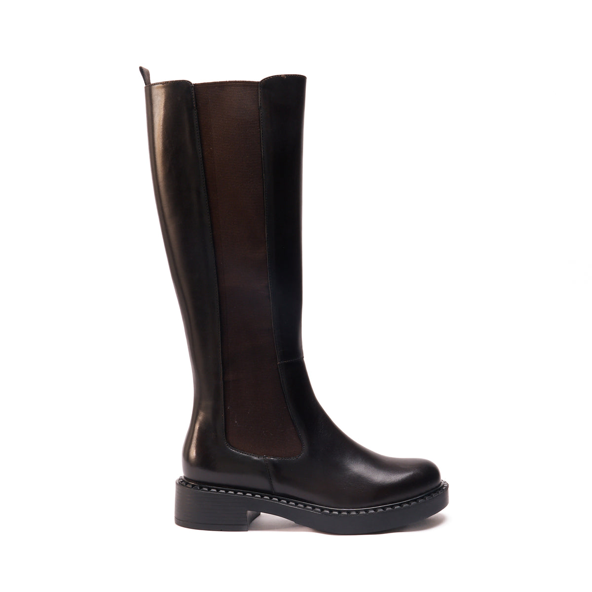 Bottes Hauteur Genou - Marron Foncé - Femme