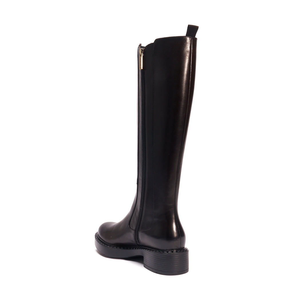 Bottes Hauteur Genou - Marron Foncé - Femme