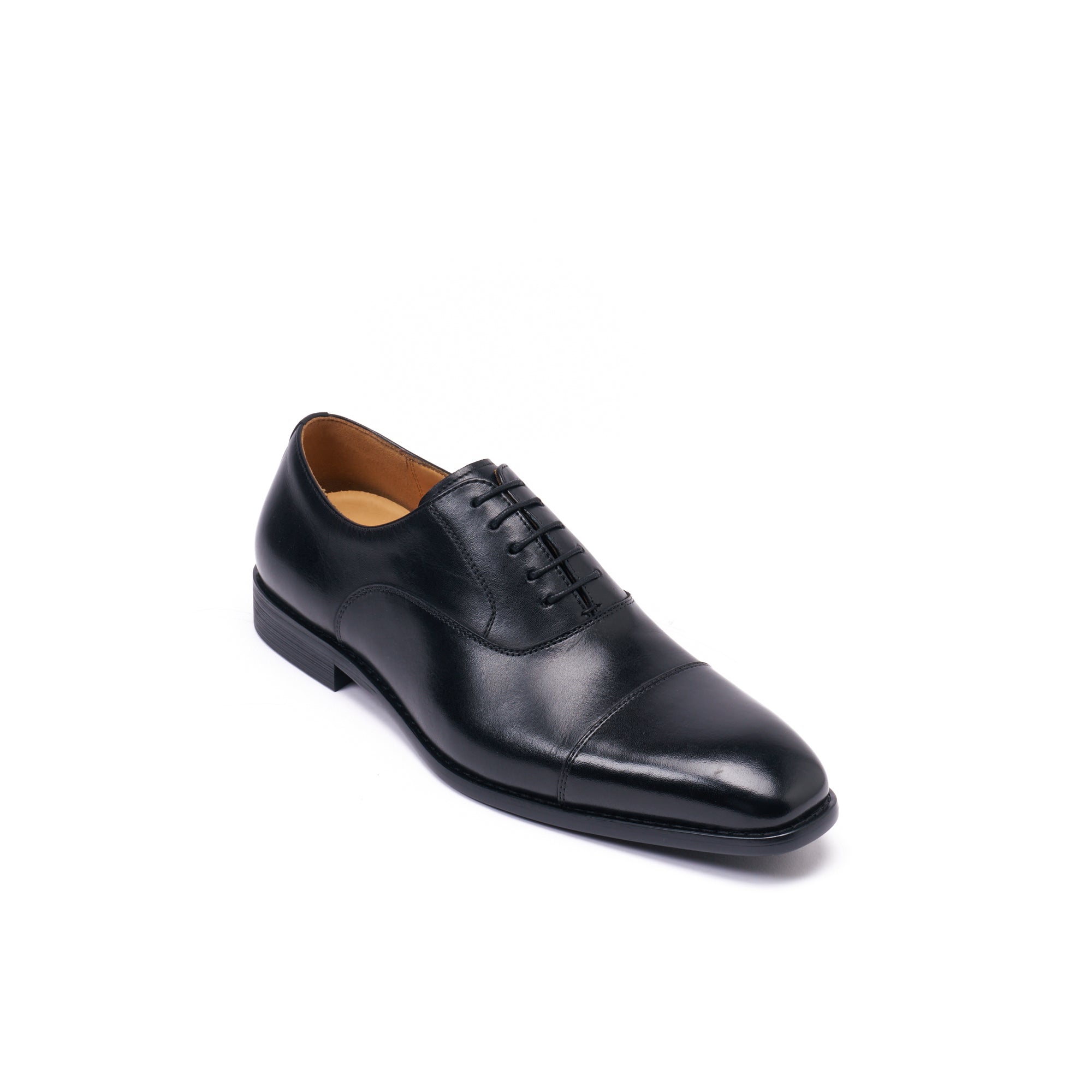 Richelieu À Bout Droit - Noir - Homme