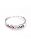 Bague "Passion Scintillante" D0,045/18 Mx0,28/9