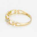 Bague "Maillage" D0,01/9 - Or Jaune