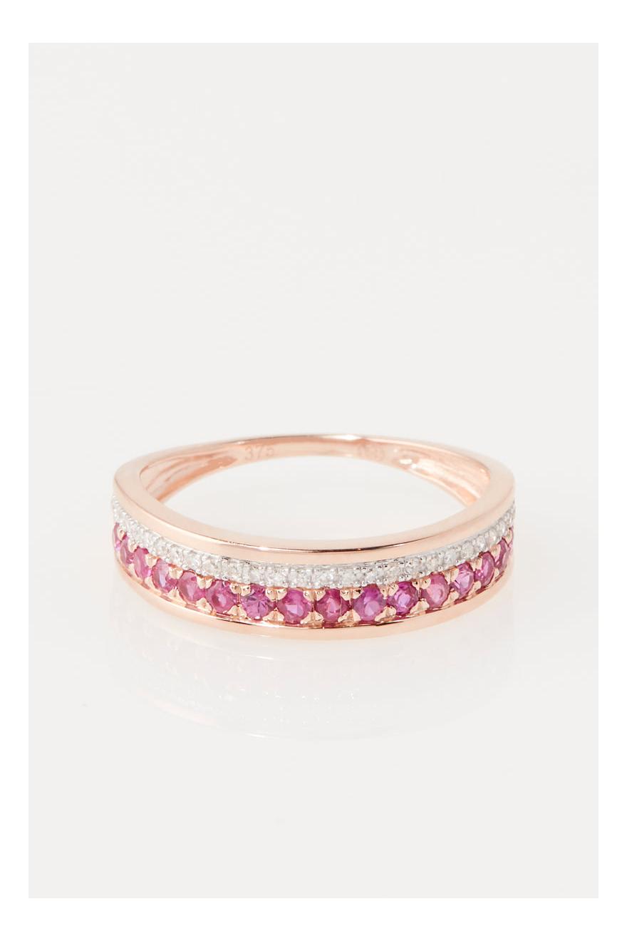 Bague "Double Voie"
