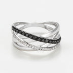 Bague " Tresse De Diamants"