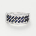 Anillo "Ophélie" D0.03/14 S0.45/32 - Oro blanco 375/1000