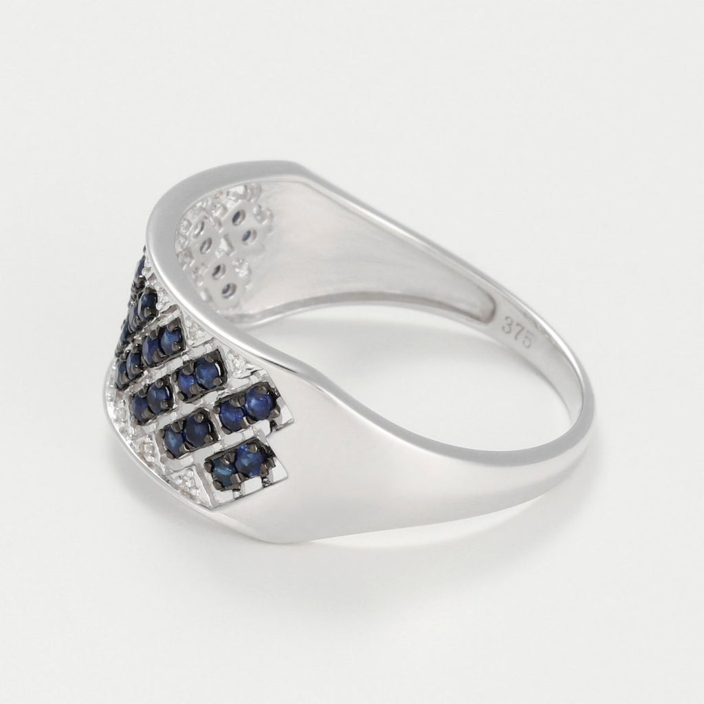 Anillo "Ophélie" D0.03/14 S0.45/32 - Oro blanco 375/1000