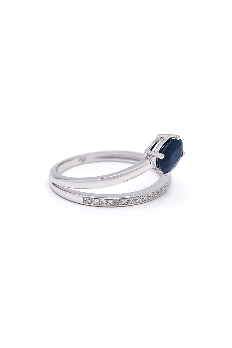 Anillo “Sannia” Dimanats 0.07Ct/23 Zafiro 0.56Ct/1