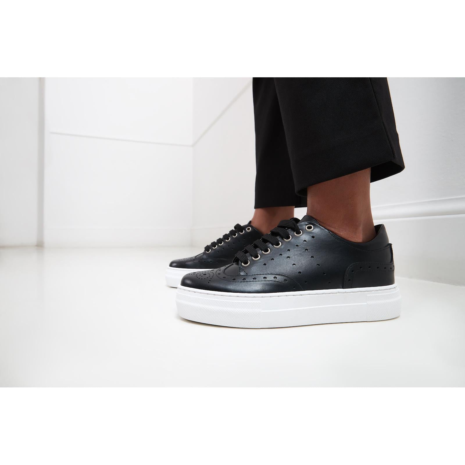 Baskets À Bout D'Aile - Noir - Femme