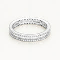 Anillo "Alianza Camino" D0.75/189 - Oro blanco