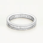 Anillo "Alianza Camino" D0.75/189 - Oro blanco