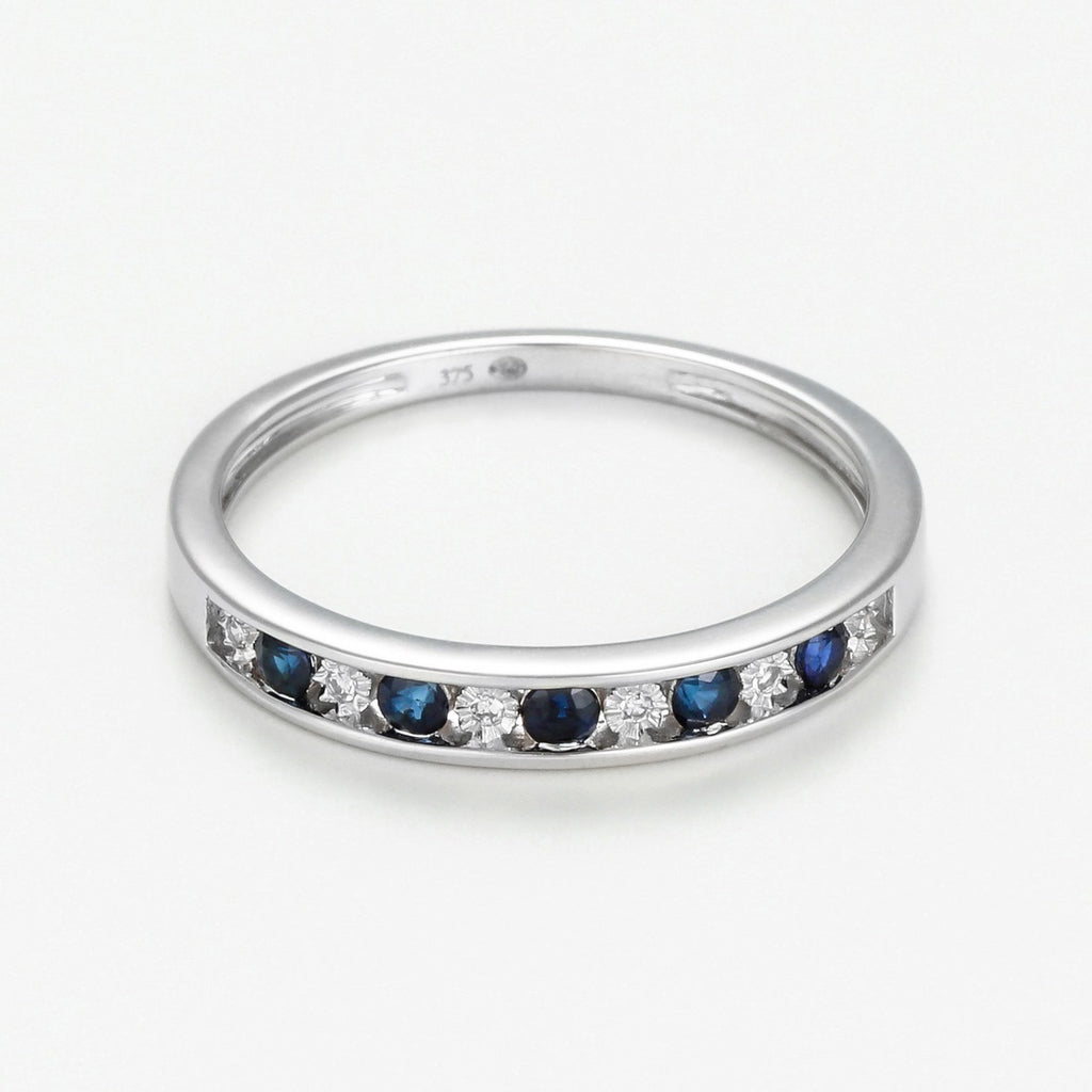 Anillo "Alternance" - Oro blanco - Oro blanco