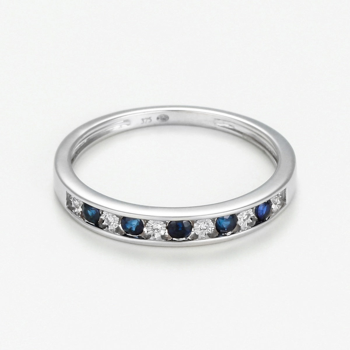 Anillo "Alternance" - Oro blanco - Oro blanco