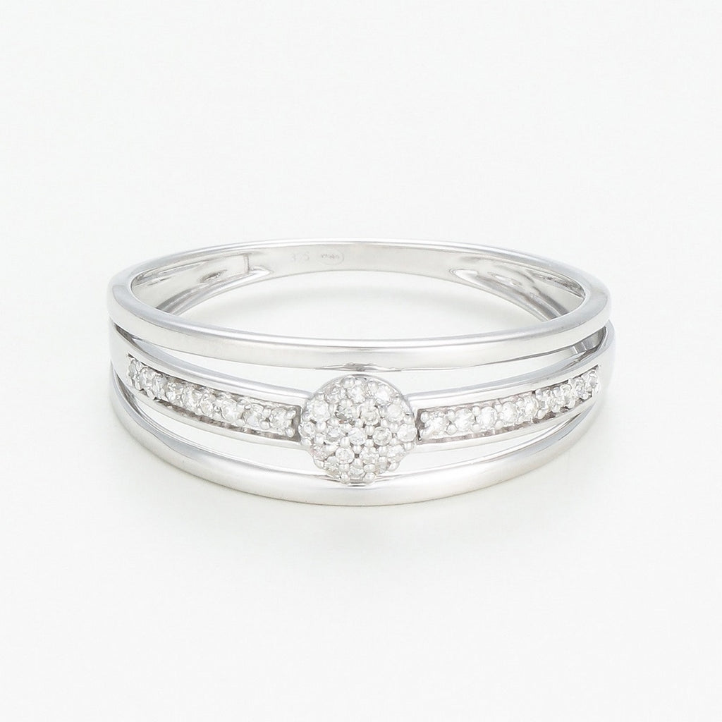 "Jelena" Ring D0.10/37 - White Gold