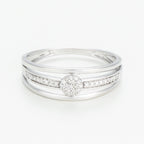 "Jelena" Ring D0.10/37 - White Gold