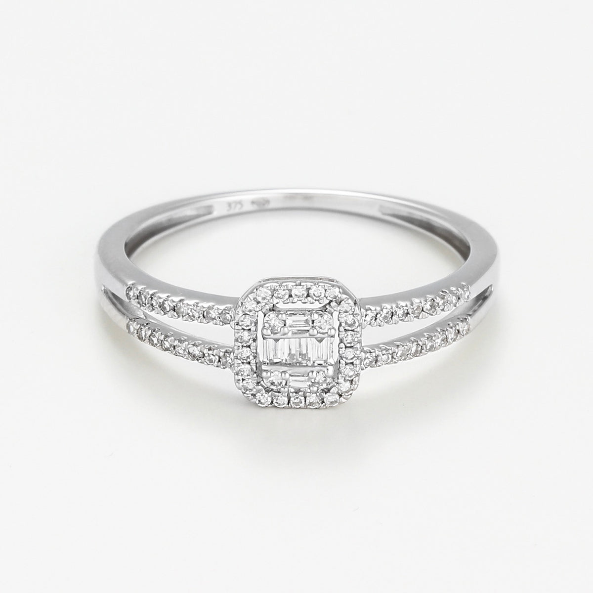 Anillo "Brillants Baguettes"