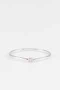 Bague "Mayte" Diamants 0,04/1 - Or Blanc 375/1000
