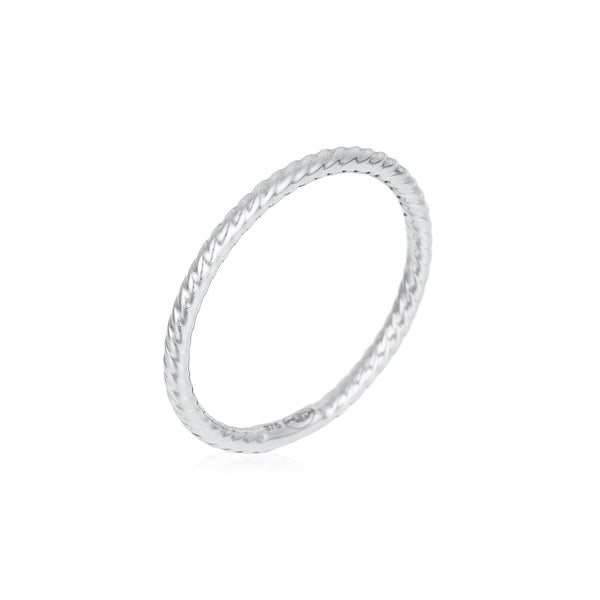 Anillo “Forever” Oro blanco 375/1000