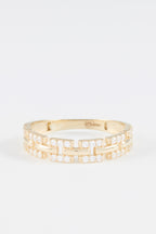 Sortija “Ana” Oro Amarillo 375/1000 Y Circonitas