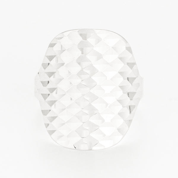 Anillo “Armadillo” Oro blanco 375/1000
