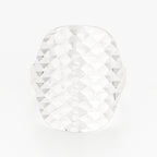 “Armadillo” Ring 375/1000 White Gold