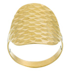 Bague "Armadillo" - Or Jaune 375/1000