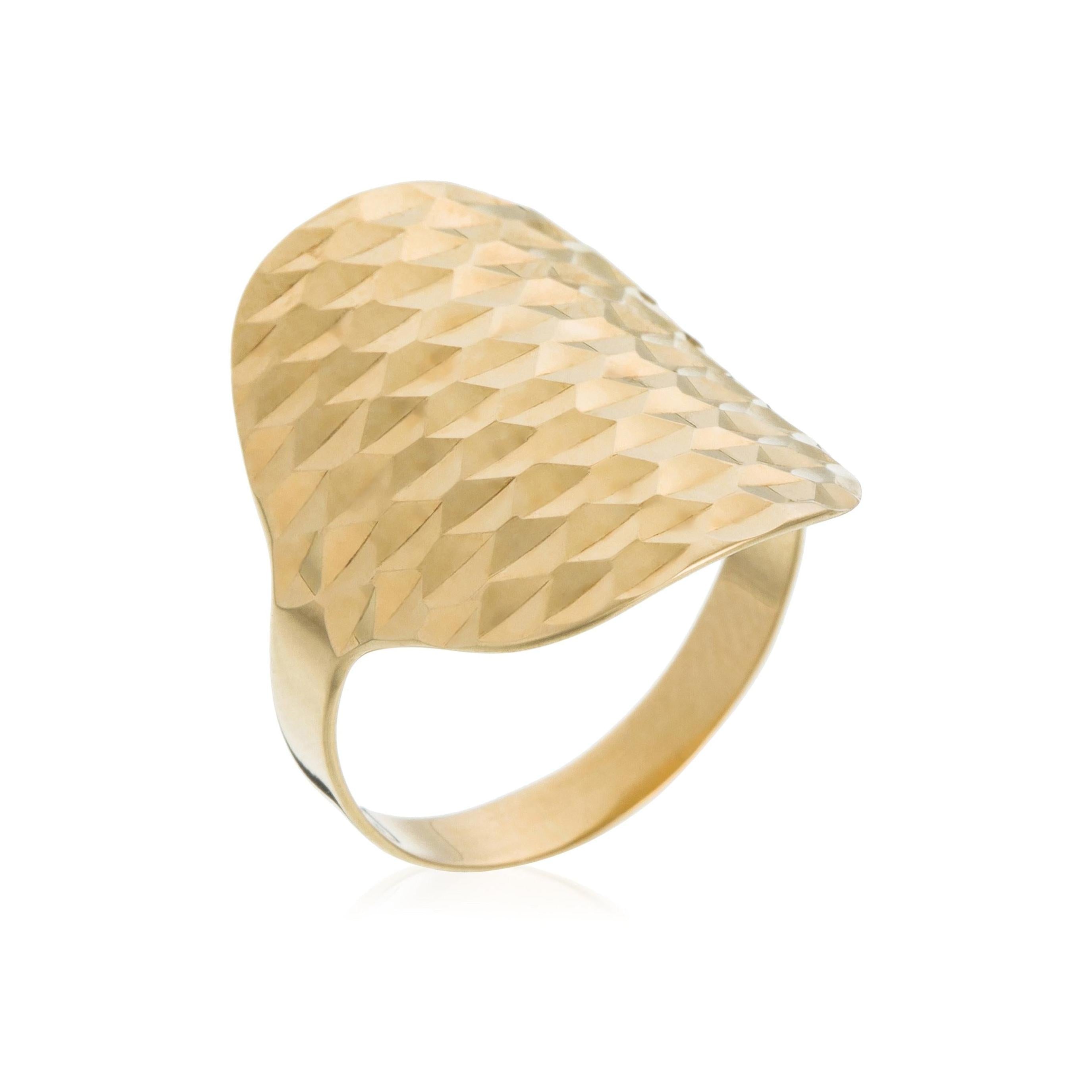 Anillo “Armadillo” Oro amarillo 375/1000
