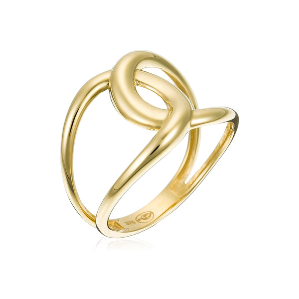 “Ma Racine” Ring 375/1000 Yellow Gold