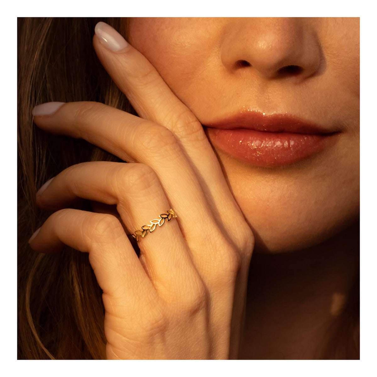 Bague "Feuille Détachée" Or Jaune 375/1000