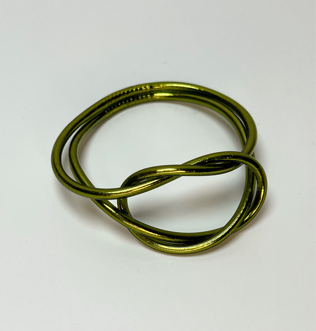 Infinity Buddhist Bracelet Khaki