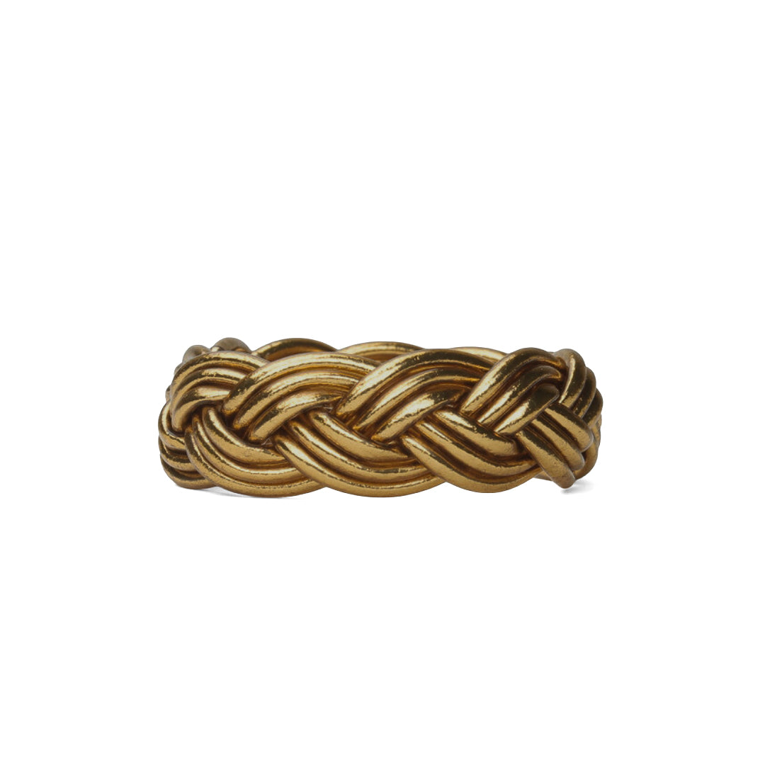 Maxi-Braided Buddhist Bracelet Bronze