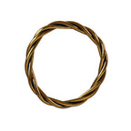 Twisted Buddhist Bracelet Antique Gold