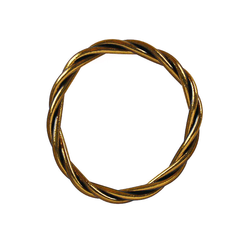 Pulsera Budista Trenzada Antique Gold