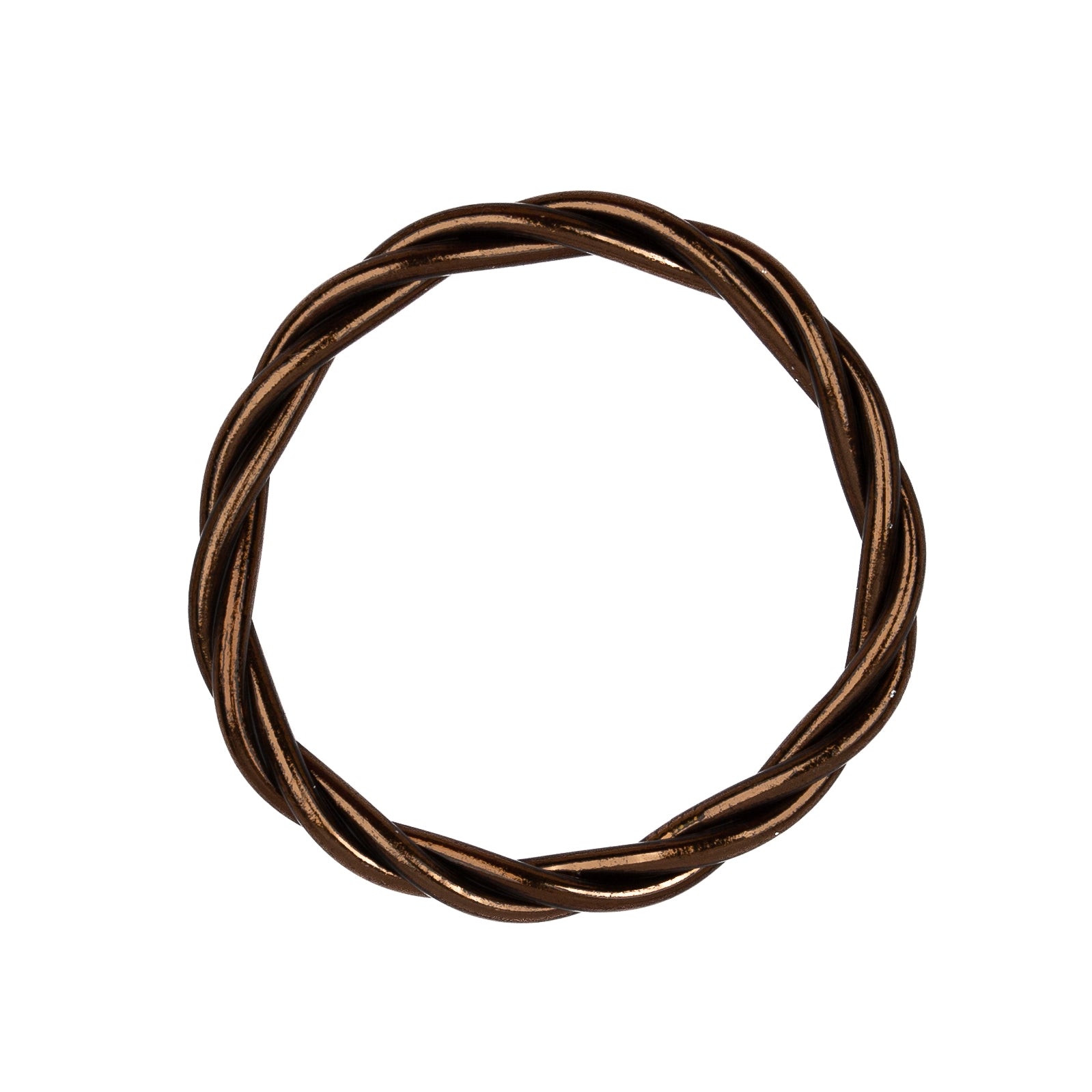 Twisted Buddhist Bracelet Hazelnut