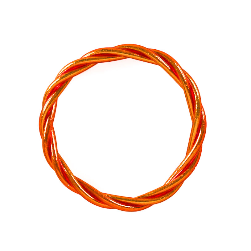 Twisted Buddhist Bracelet Orange