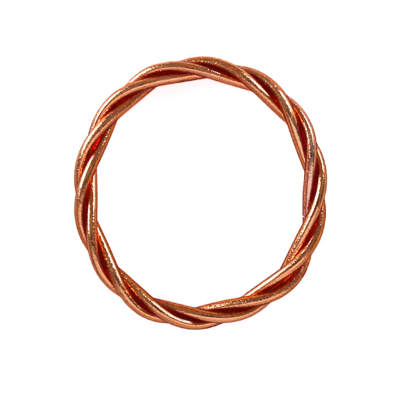 Twisted Buddhist Bracelet Peach