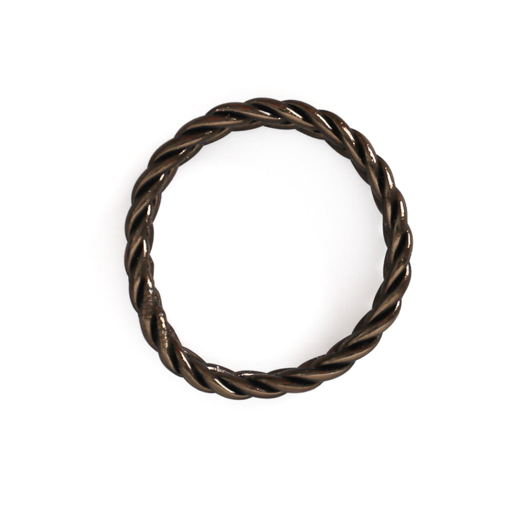 Black Braided Buddhist Bracelet